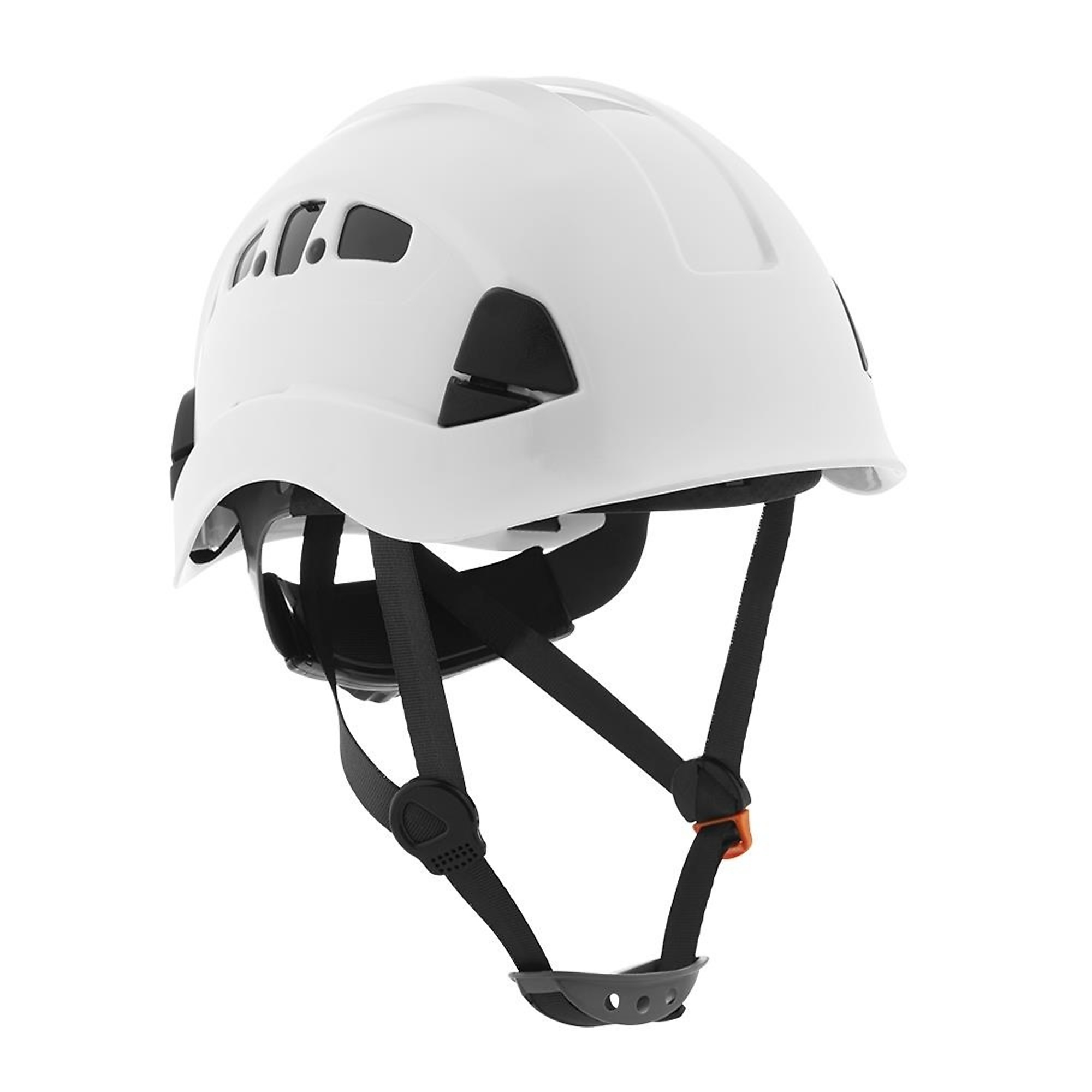 Jackson Safety Hard Hat — CH-400V Series, Industrial Climbing, Vented, White, Model# 20920